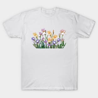 Iris Flowers T-Shirt